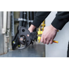 Wiha Szczypce do przewodów electric do 500 mm2 z funkcją grzechotki 300 mm, 12" WIHA