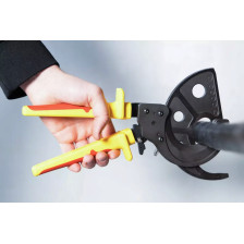 Wiha Szczypce do przewodów electric do 500 mm2 z funkcją grzechotki 300 mm, 12" WIHA
