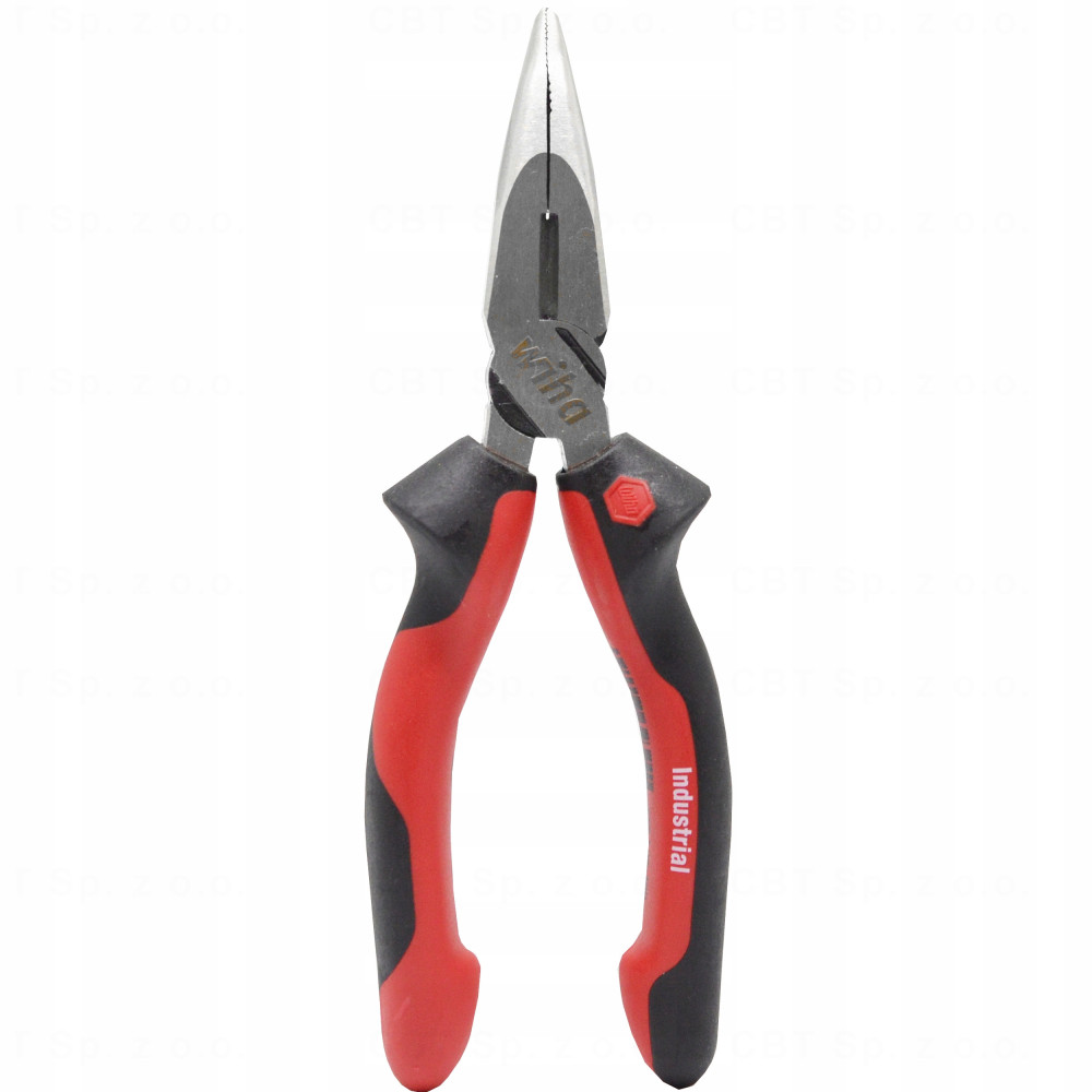 Szczypce półokrągłe zakrzywione 160 mm INDUSTRIAL WIHA