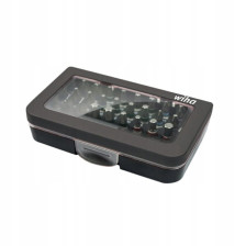 Zestaw bitów Standard 25 mm mieszany 31-cz. 1/4" C6,3 w kasecie z zaczepem na pasek WIHA