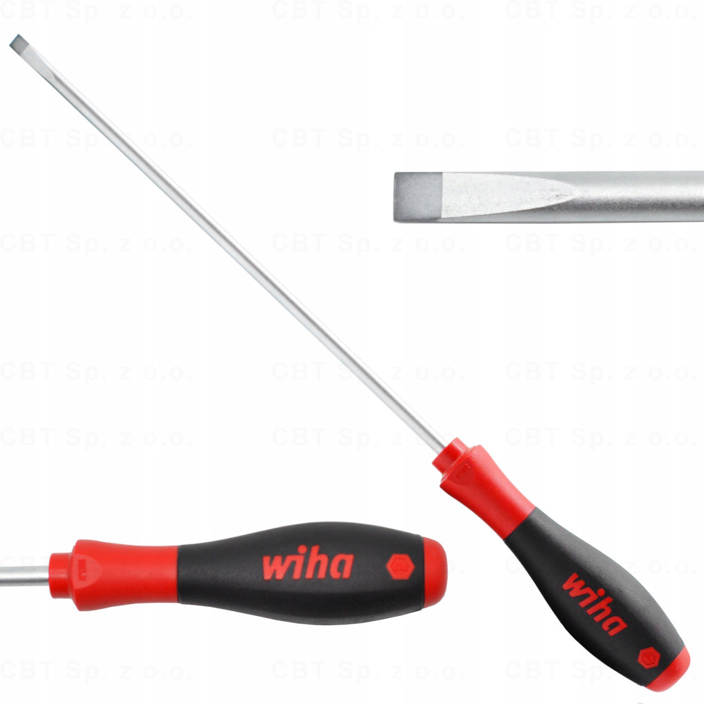 Wkrętak płaski 5,5 x 200 mm Soft Finish Seria 302 WIHA