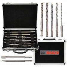Zestaw wiertłeł i dłut  PLUS-3 w walc. BOSCH
