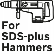 Dłuto płaskie SDS PLUS BOSCH