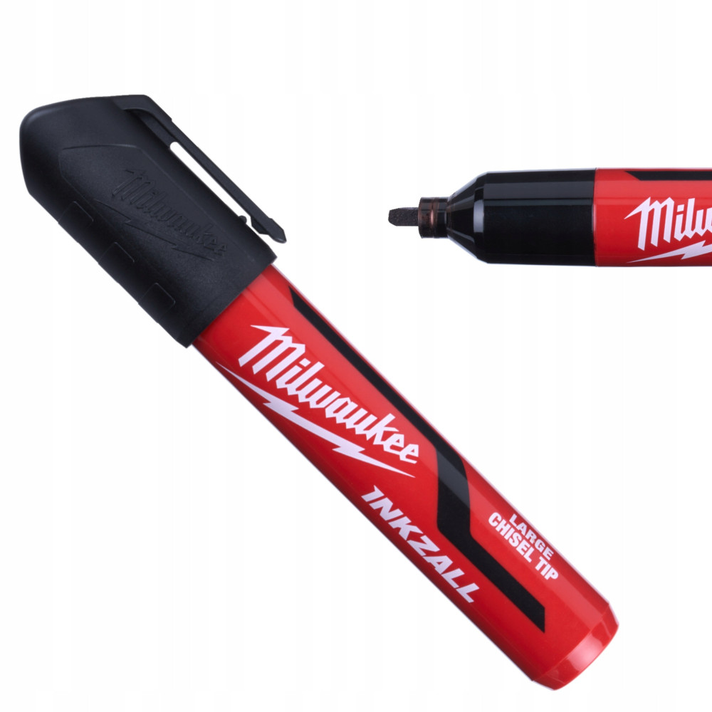 MARKER INKZALL BLACK L CHISEL TIP MILWAUKEE
