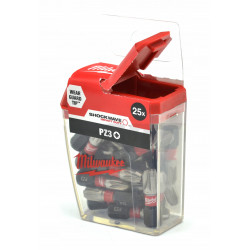 Bit Shockwave PZ3 długość 25 mm (25 sztuk) MILWAUKEE