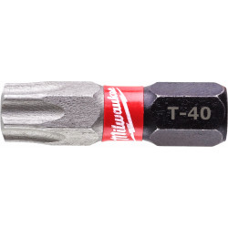 Bit Shockwave TX40 długość 25 mm (25 sztuk) MILWAUKEE