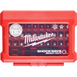 Zestaw 32 bitów udarowych torx SHOCKWAVE MILWAUKEE