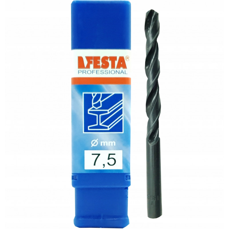 Wiertło NWKa 7,5 mm DIN 338 FESTA