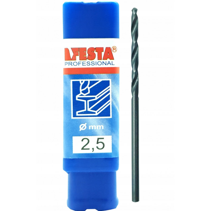 Wiertło NWKa 2,5 mm DIN 338 FESTA