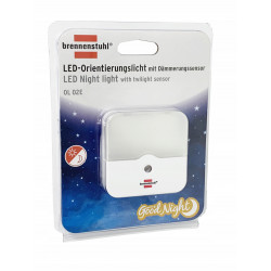 Lampka nocna z czujnikiem zmierzchu LED OL 02E BRENNENSTUHL
