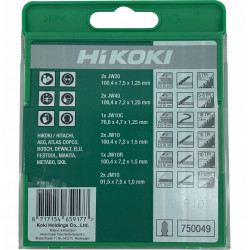 Zestaw brzeszczotów do wyrzynarki w kasecie 10cz.