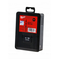 Wiertła 110 mm, co 0,5 mm kaseta met. (19 sztuk)