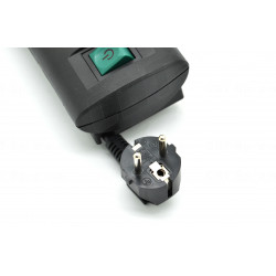 Listwa zasilajaca PrimeraLine 4 gniazda czarny 1,5m H05VVF 3G1,5 BRENNENSTUHL