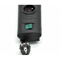 Listwa zasilajaca PrimeraLine 4 gniazda czarny 1,5m H05VVF 3G1,5 BRENNENSTUHL