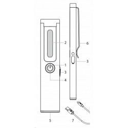 Ręczna lampa akumulatorowa LED PL 200A BRENNENSTUHL