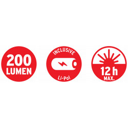 Ręczna lampa akumulatorowa LED PL 200A BRENNENSTUHL