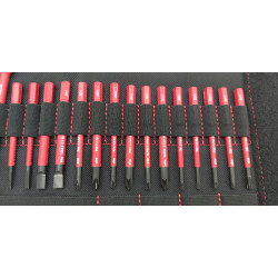 Wkrętak dynamometryczny zestaw TorqueVarioS electric 0,85,0 Nm (18 części) WIHA