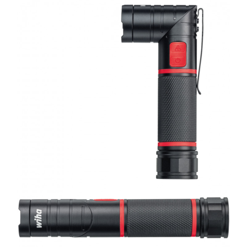 Latarka z laserem SB24670 LED Flashlight WIHA