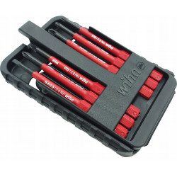 Zestaw bitów SlimBit Electric w kasecie (6 części) WIHA