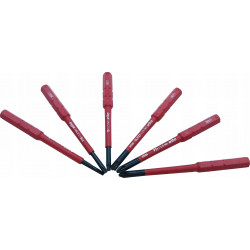 Zestaw bitów SlimBit Electric w kasecie (6 części) WIHA