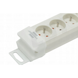 Listwa zasilająca z 4 gniazdami i kablem 1,8 m biała BRENNENSTUHL