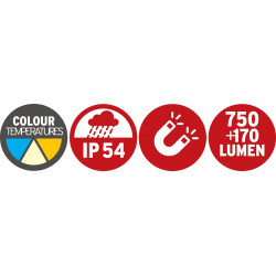 Ręczna lampa akumulatorowa LED BRENNENSTUHL