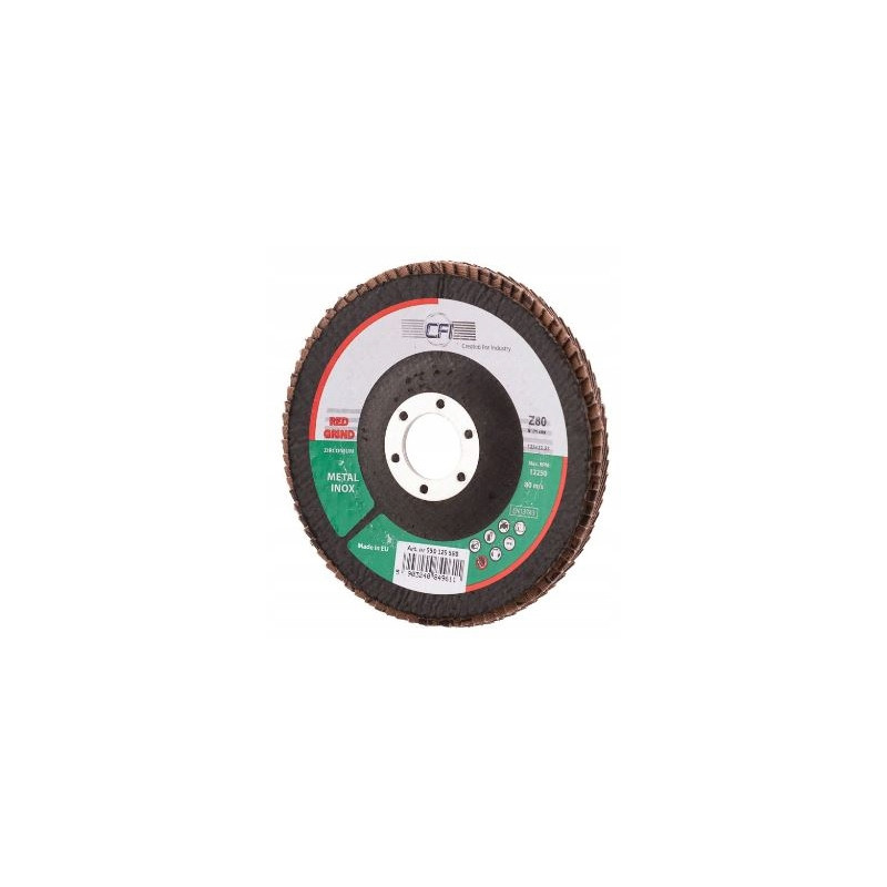 Tarcza lamelowa RED GRIND P80 Zirkonum CFI