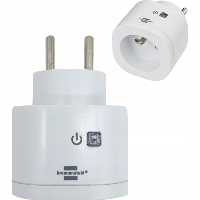 brennenstuhl®Connect Gniazdo WiFi WA 3000 XS01 biały IP20 FR/BE BRENNENSTUHL