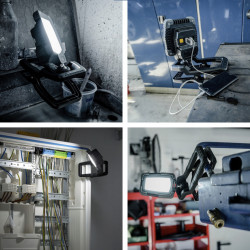 Mobilny reflektor bateryjny LED CL 1050 MA Clip 950 lm IP65 BRENNENSTUHL
