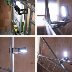 Mobilny reflektor bateryjny LED CL 1050 MA Clip 950 lm IP65 BRENNENSTUHL