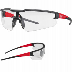 Okulary ochronne odporne na zarysowania bezbarwne 1 para MILWAUKEE