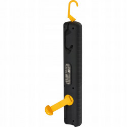 Ręczna lampa akumulatorowa LED HL 300 AD 300lm, z dynama, haczyk, magnes, USB BRENNENSTUHL