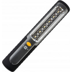 Ręczna lampa akumulatorowa LED HL 300 AD 300lm, z dynama, haczyk, magnes, USB BRENNENSTUHL