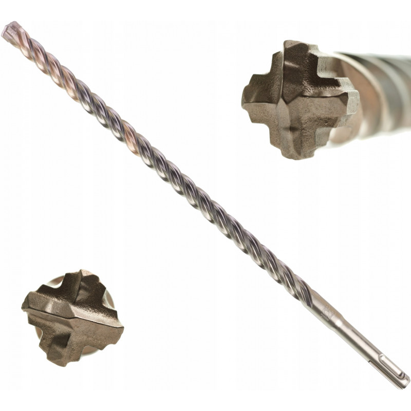 Wiertło SDS Plus czteroostrzowe 12/250/310 mm MILWAUKEE