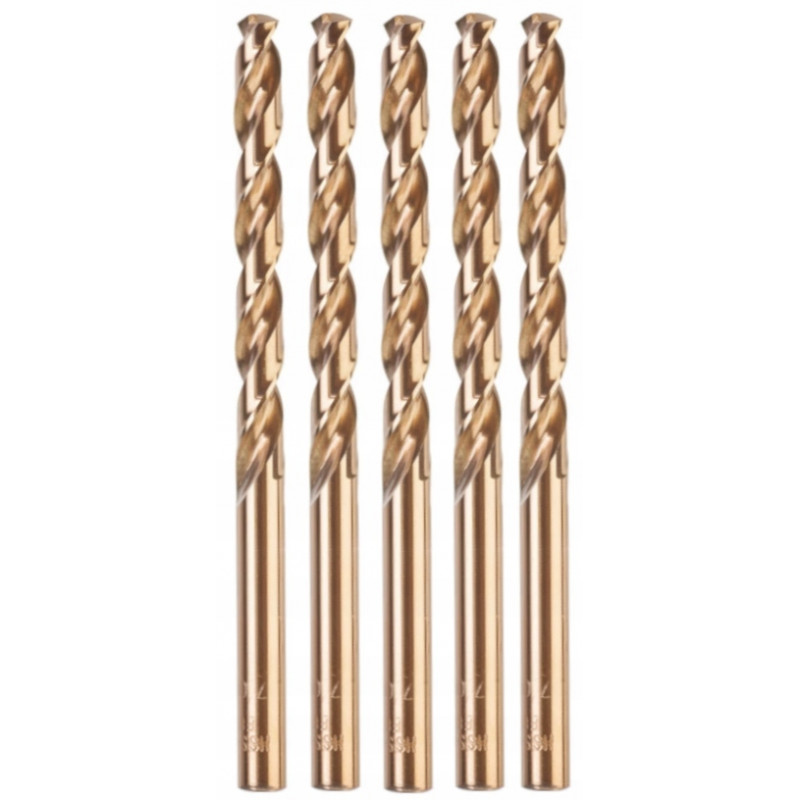 Wiertło do metalu fi 7,5 mm HSSG RED COBALT (5 sztuk) MILWAUKEE