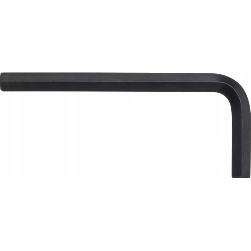 Klucz trzpieniowy sześciokątny krótki, czerniony chemicznie (01132) 8 x 105 mm, 44 mm WIHA