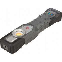Ręczna lampa akumulatorowa LED HL 701 AT z oddawaniem barw 15CRI 96 900+200lm IP54 BRENNENSTUHL