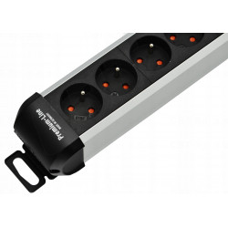 Listwa zasilająca 6gniazda 3 m ochrona przeciwprzepięciowa PremiumProtectLine 60.000A H05VVF 3G1,5 B