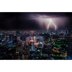 Listwa zasilająca 6gniazda 3 m ochrona przeciwprzepięciowa PremiumProtectLine 60.000A H05VVF 3G1,5 B