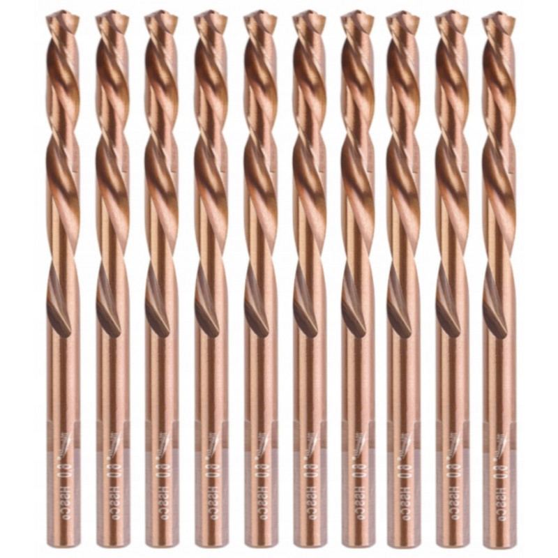 Wiertło do metalu fi 6,0 mm HSSG RED COBALT (10 sztuk) MILWAUKEE