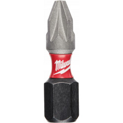 Bit Shockwave PZ2 długość 25 mm (25 sztuk) MILWAUKEE