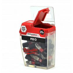 Bit Shockwave PZ2 długość 25 mm (25 sztuk) MILWAUKEE