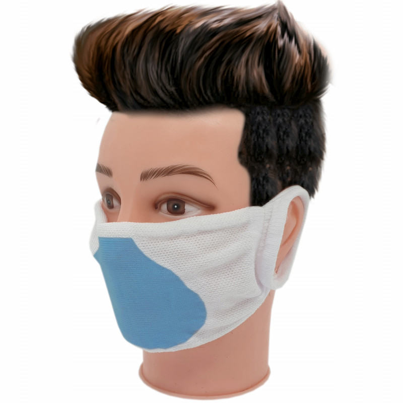 Maseczka ochronna z jonami srebra wielorazowego użytku