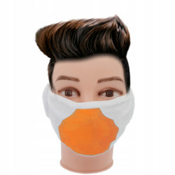 Maseczka ochronna z jonami srebra wielorazowego użytku