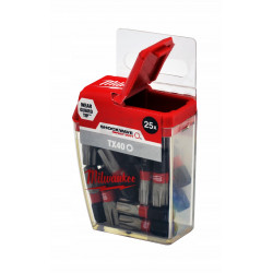 Bit Shockwave TX40 długość 25 mm (25 sztuk) MILWAUKEE