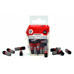 Bit Shockwave TX40 długość 25 mm (25 sztuk) MILWAUKEE