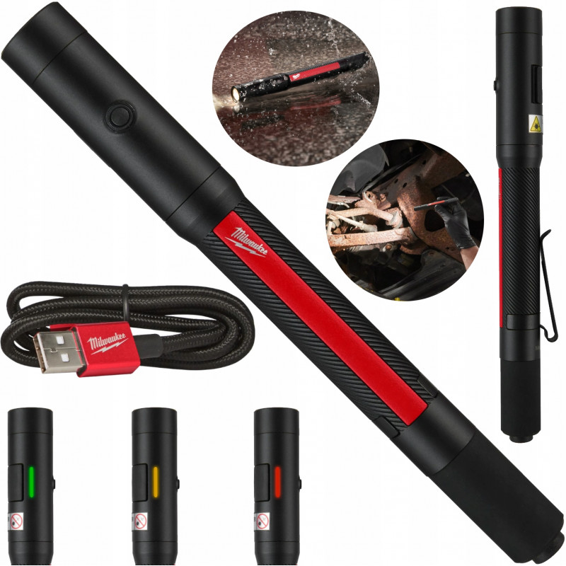 Lampa akumulatorowa IRPL250 USB RECHAR. PENLIGHT MILWAUKEE