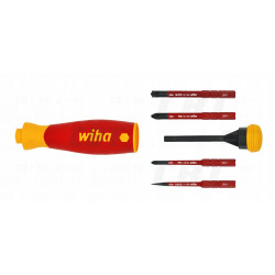 Wkrętak 4 bity slim VDE WIHA