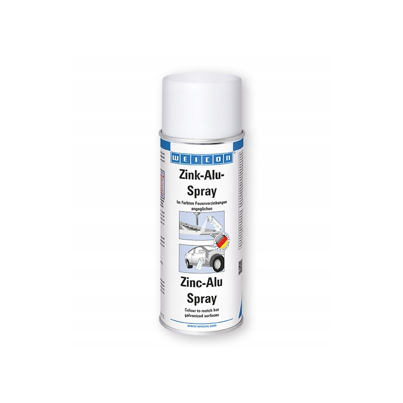 Spray antykorozyjny AluCynk spray 400 ml WEICON