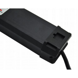 Listwa zasilająca z 4 gniazdami i kablem 1,8 m czarno/szara BRENNENSTUHL